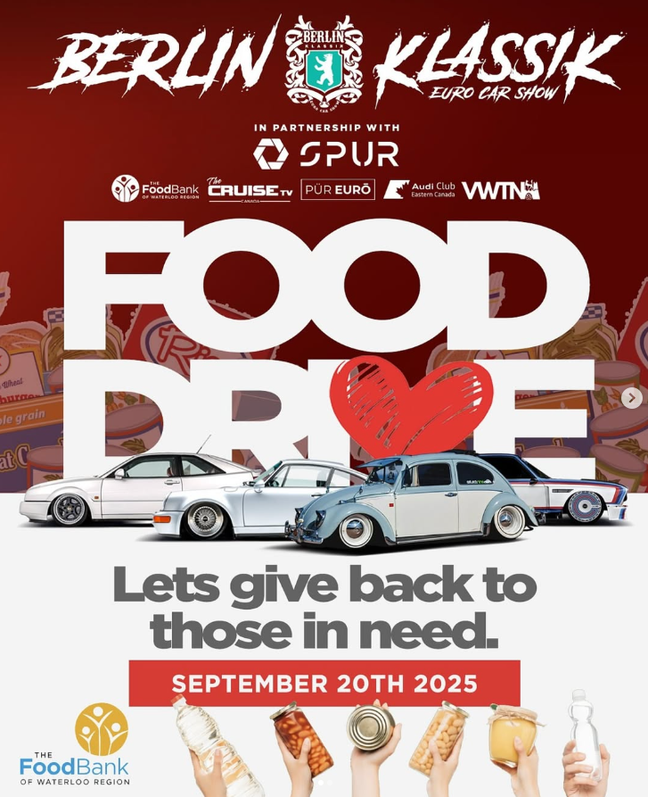 Euro Klassik - Food Drive flyer